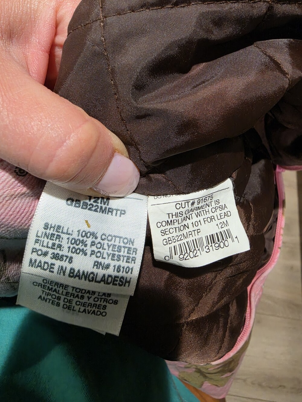 Berne Realtree Xtra Pink Camo Toddler Jacket & Bib Overalls Set 18M/12M - Picture 9 of 11